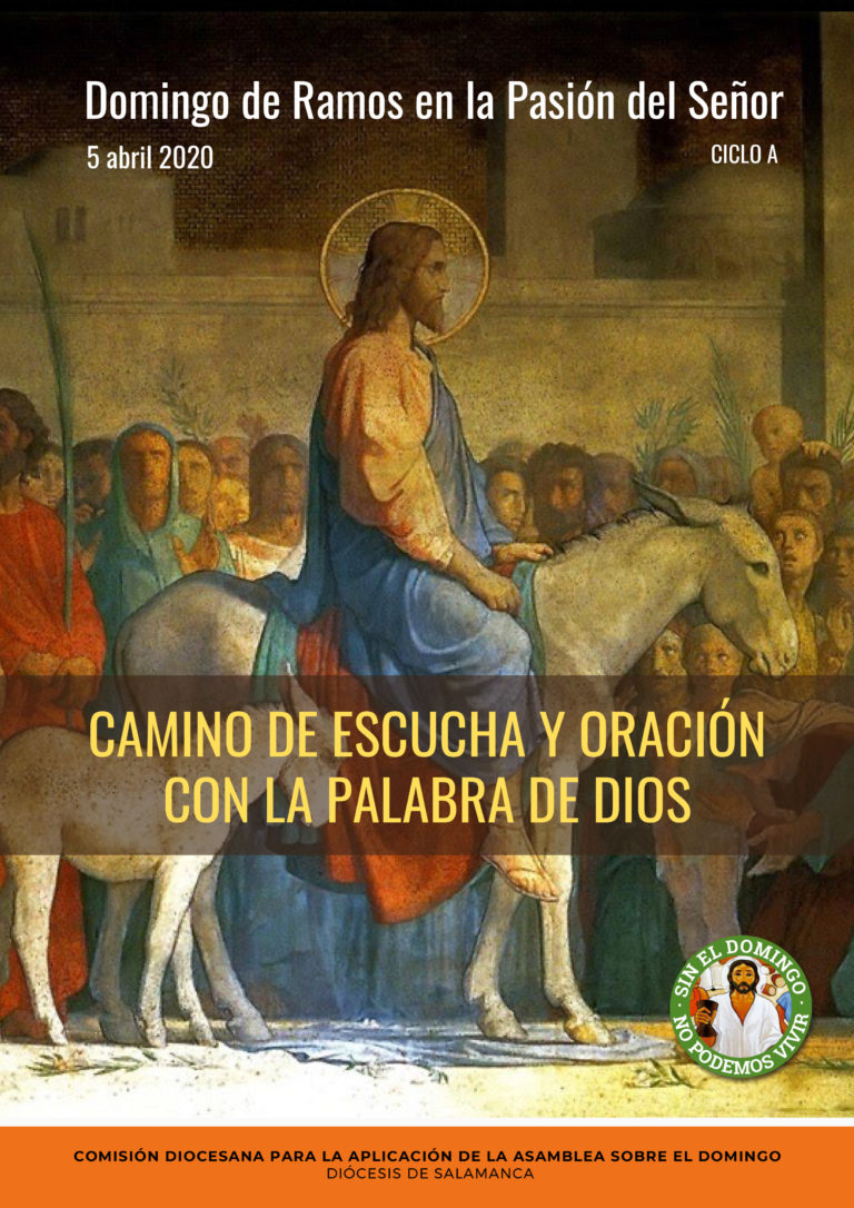 Lectio divina para el Domingo de Ramos Diócesis de Salamanca
